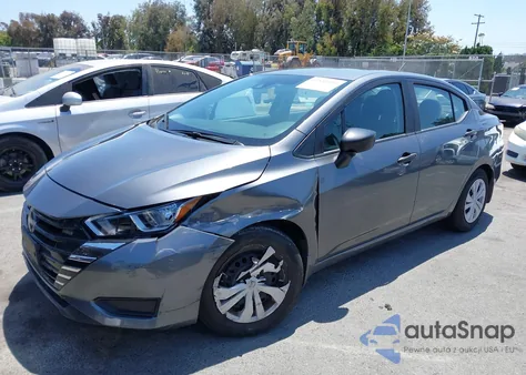 2023 Nissan Versa 1.6 S Xtronic Cvt from USA, damaged, VIN 3N1CN8DV1PL856457